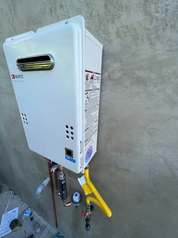 Tankless water heater installation for Frames Corner homes